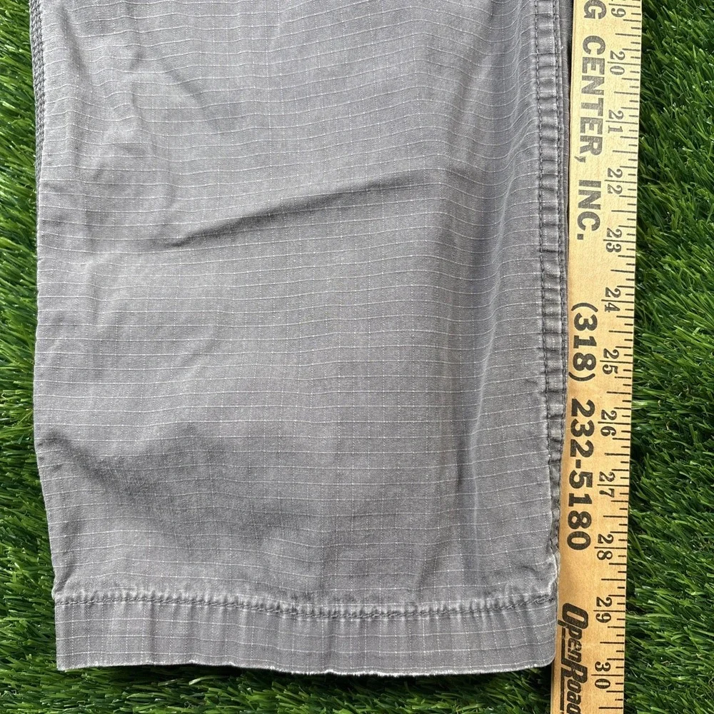 Carhartt Carpenter Mens Cargo Gray 40x30 Relaxed Fit Jeans Pants #14806 Worn